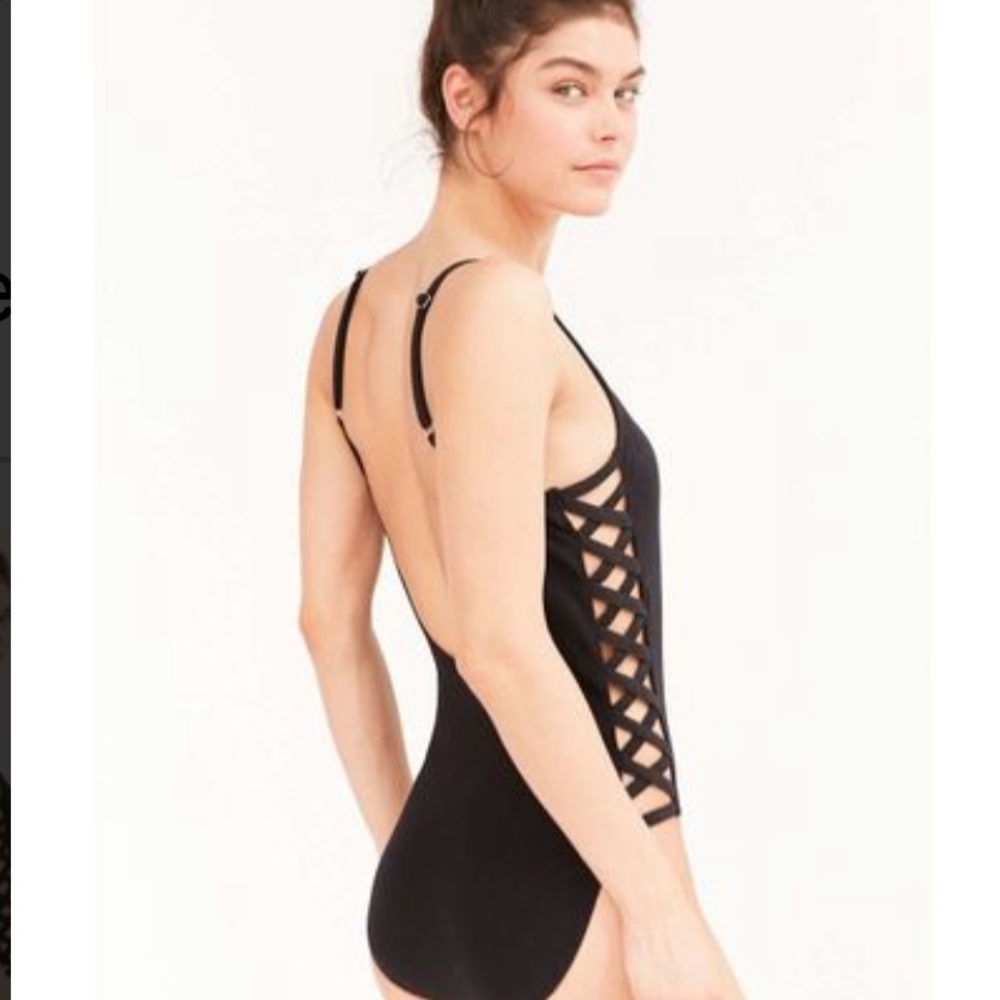 Danskin Side Cut Out Bodysuit